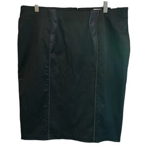 Simply Chloe Da Stretch Cotton Blend Slim Skirt